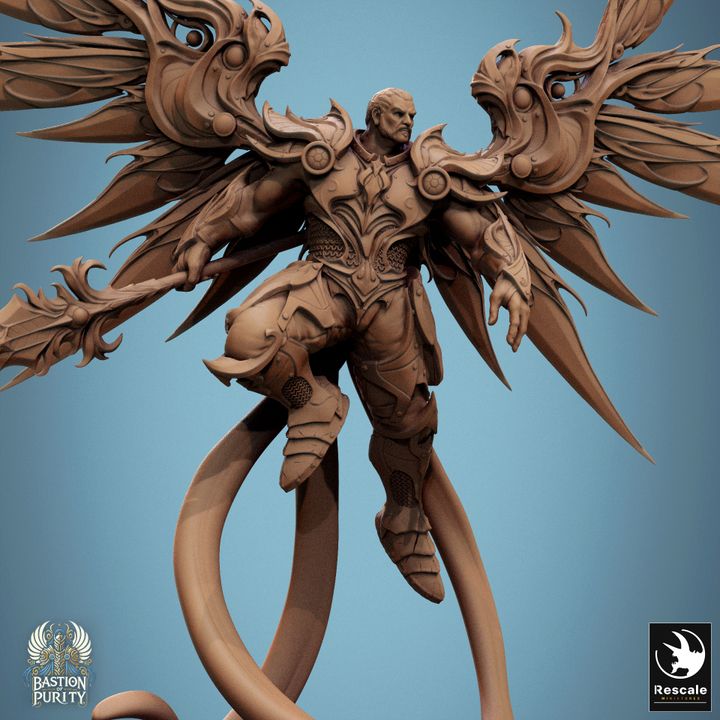 Aurelian Skyblade - Spear Without helmet