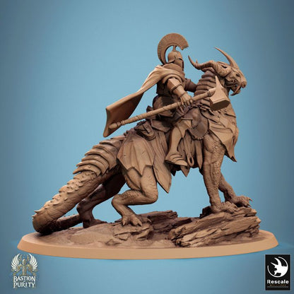 Bastion of Purity - Dragoryx mount - Rider - Stance