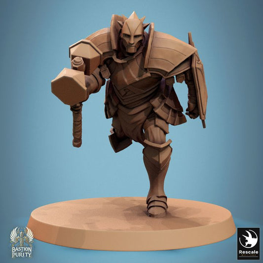 Bastion of Purity - Warrior - Hammer - Running