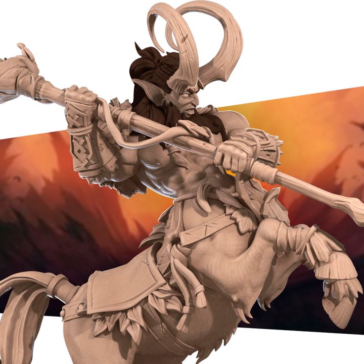 Rearing Centaur Druid