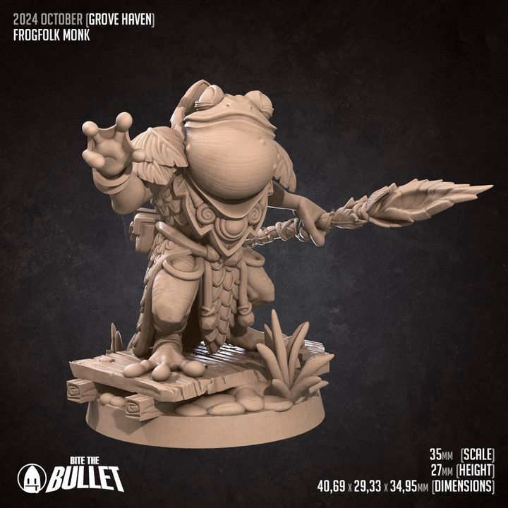 Forestfolk - Frog Monk