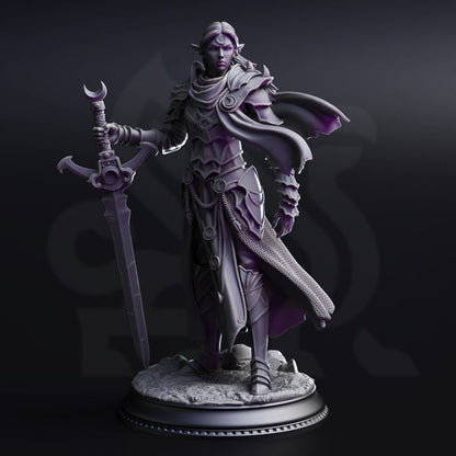 Drow Paladin of the Moon