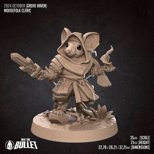 Forestfolk - Mouse Cleric