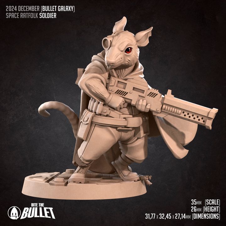 BTB Space - Ratfolk Soldier