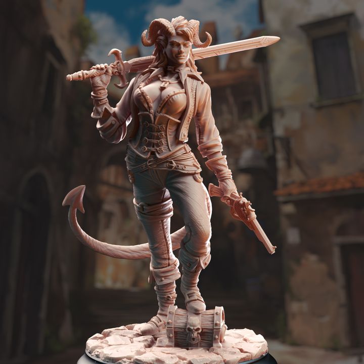 Tiefling Rogue Gunslinger