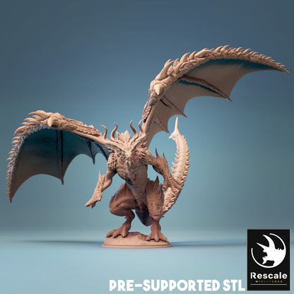 Bahamut Dragon Diety - Holy Dragon - Good Dragon Lord