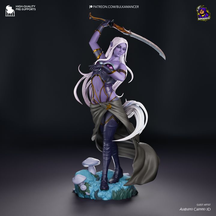 Baldur's Gate 3 - Eilistraee, Goddess of Moonlight