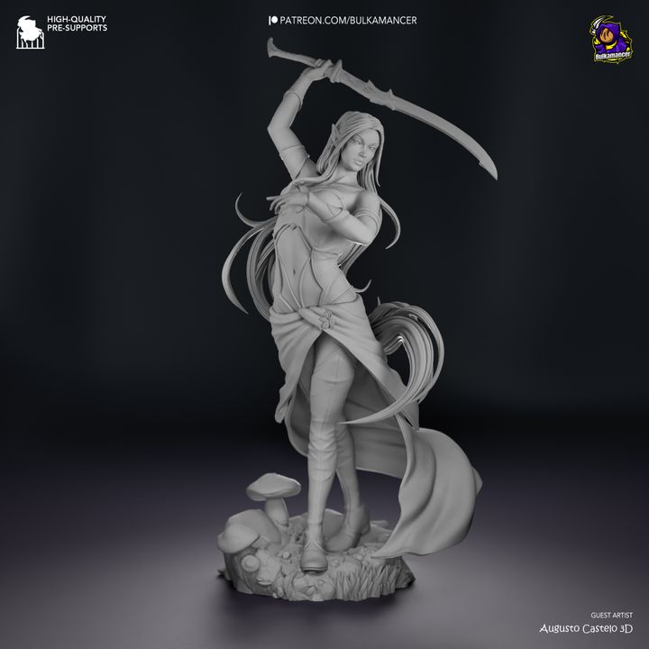 Baldur's Gate 3 - Eilistraee, Goddess of Moonlight