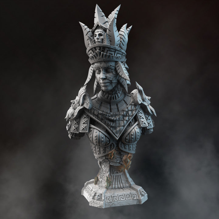 Earth Genasi Geomancer - Bust