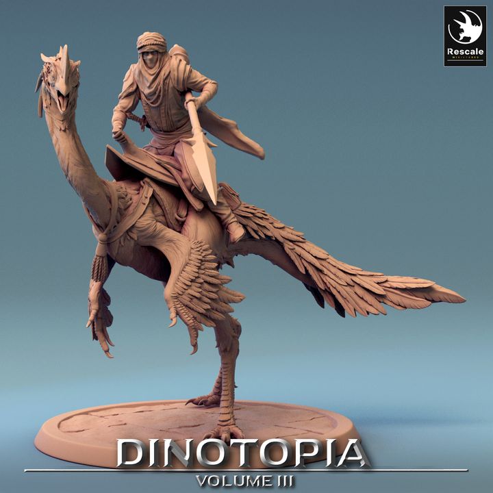 Dinotopia - Oviraptor - Mount - Stance