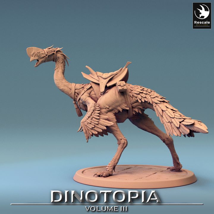 Dinotopia - Oviraptor - Saddle - Stance