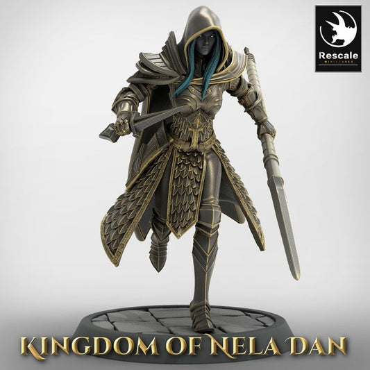 Elf Soldier Spear & Dagger