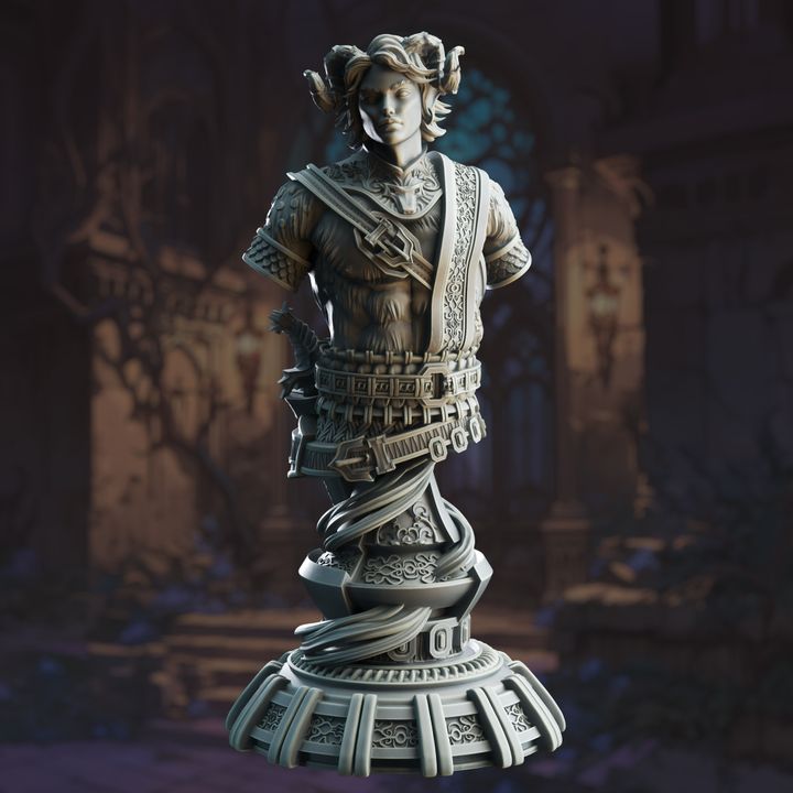 Tielfing (or Satyr) Male - Bust