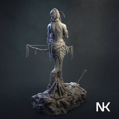 Native American Tribal Warrior Kora