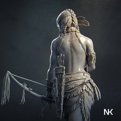 Native American Tribal Warrior Kora