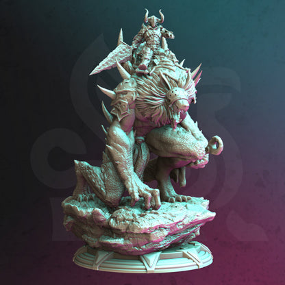 Morian - DM - Knight - Werewolf rider