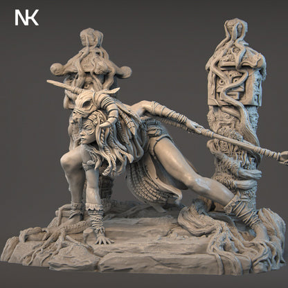 African Tribal Warrior Yaretzi