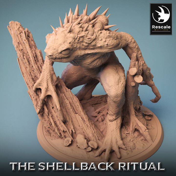 Shellback - Fetid Stalker - Red-Blue-Geen Slaad - Cross