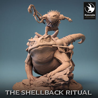 Shellback - Frog - Toad Rider - Battle Ready - Mounted