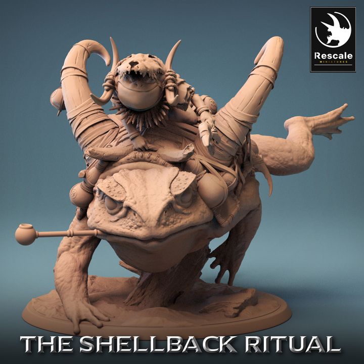 Shellback - Frog - Toad Rider - Mounted - Jump
