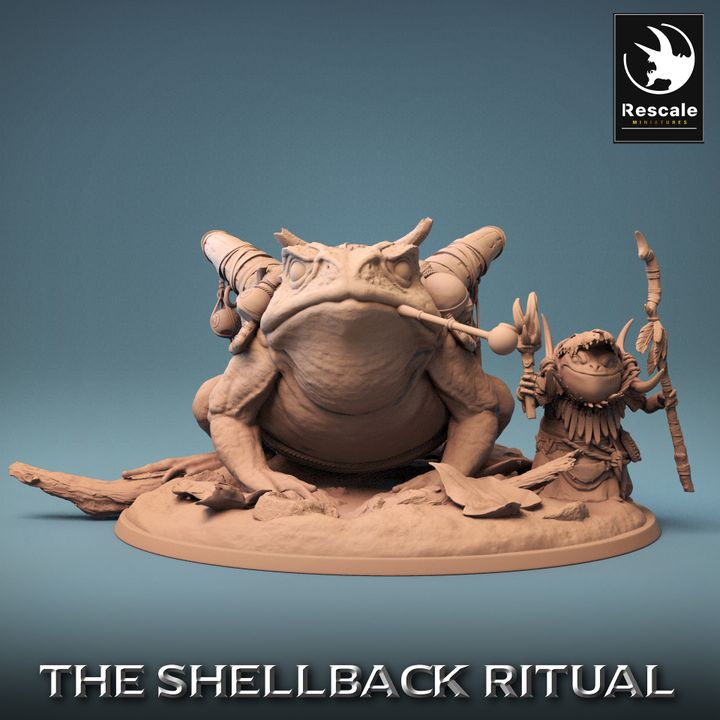 Shellback - Frog - Toad Rider - Mounted - Look