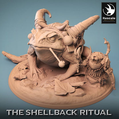 Shellback - Frog - Toad Rider - Mounted - Look