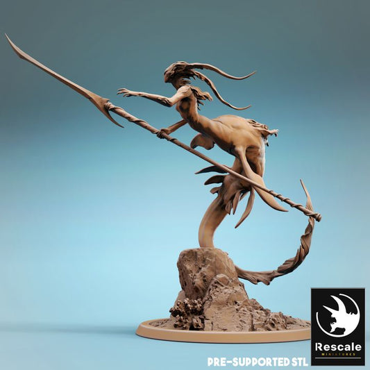 The Ocean Depths - Siren - Mermaid Warrior - Chase