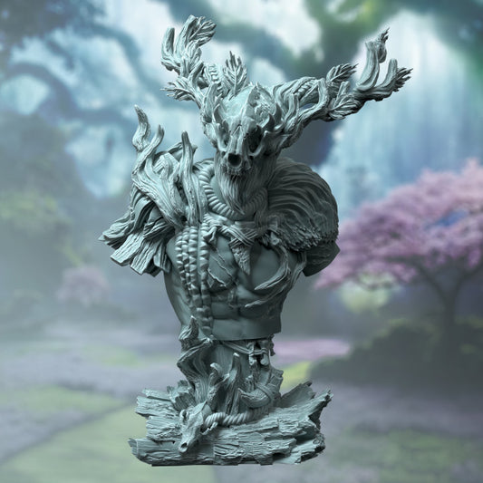 Infused Druidic Barbarian - Bust