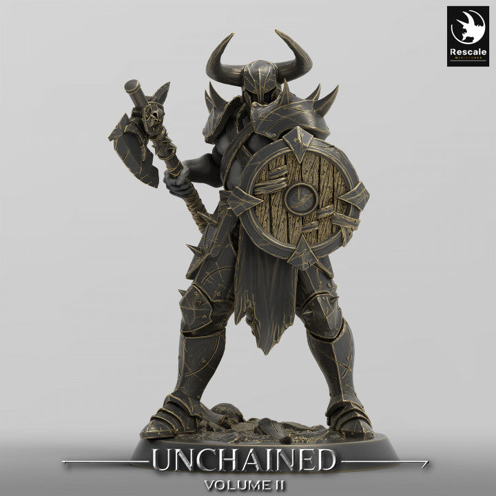 Unchained - Raider - Block - Axe