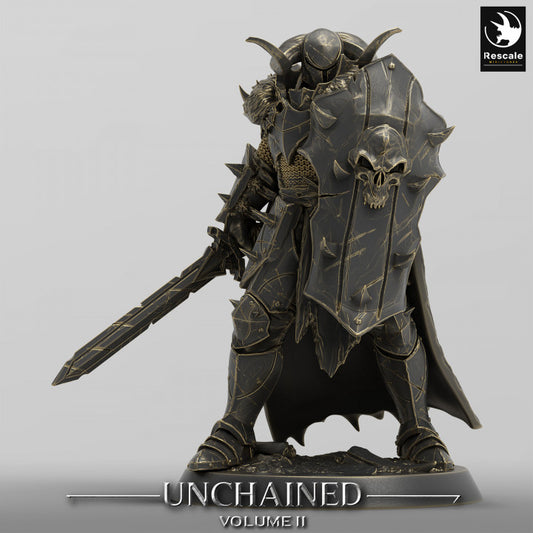 Unchained - Raider - Block - Sword