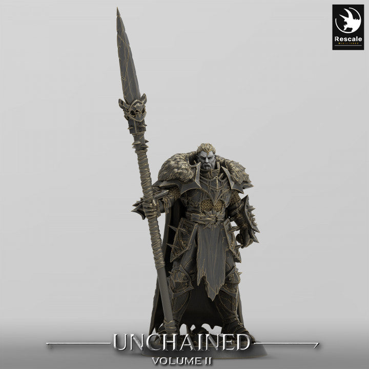 Unchained - Commander -Guard V2 - Spear - Cloak