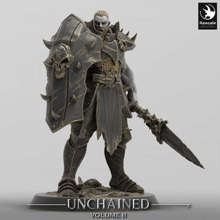 Unchained - Warrior 01 - Guard - Spear