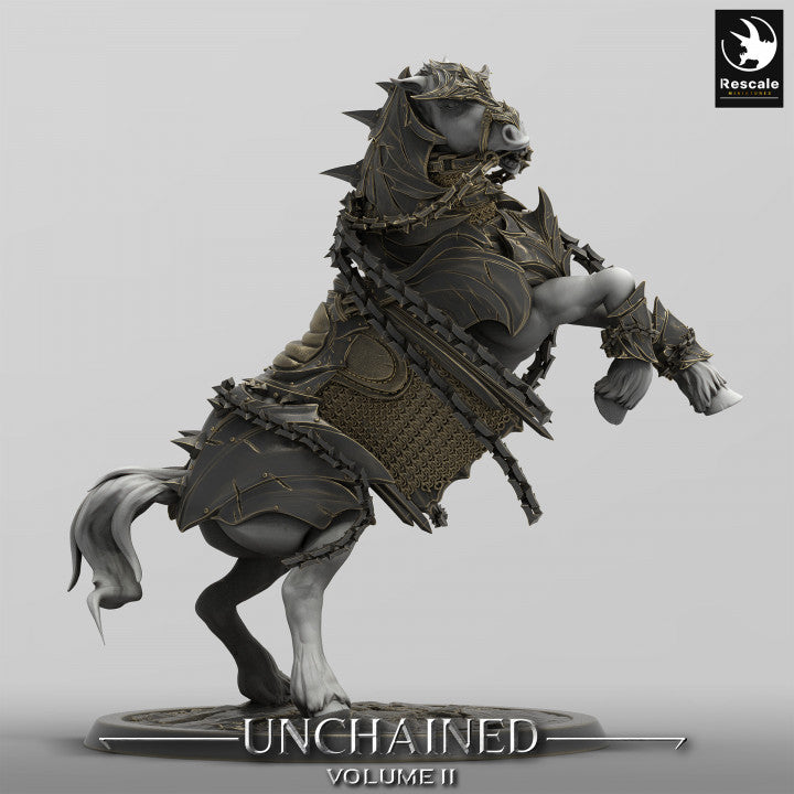 Unchained - Horse - Saddle - Rear-up high