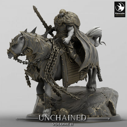 Unchained - Horse - Rider - Rock
