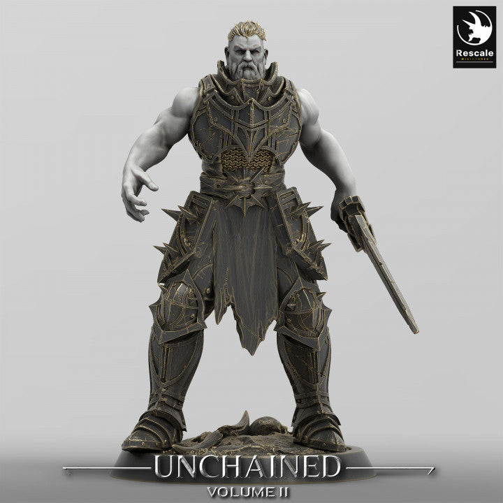 Unchained - Commander - Idle V2 - Sword - no cloak