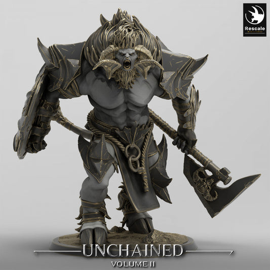 Unchained - Minotaur - Cry -  Axe
