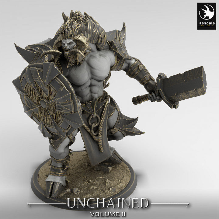 Unchained - Minotaur - Guard - Sword