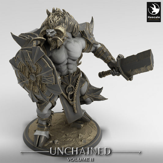 Unchained - Minotaur - Guard - Sword