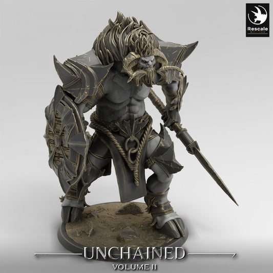 Unchained - Minotaur - Walk - Spear