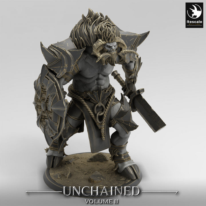 Unchained - Minotaur - Walk - Sword