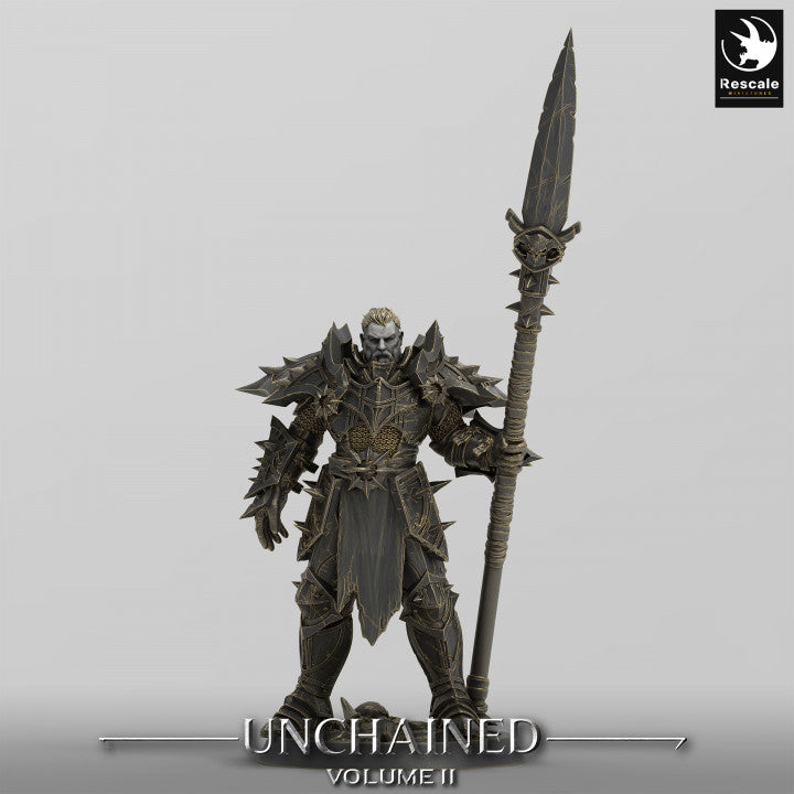 Unchained - Walk - Commander - Stance V2 - Spear