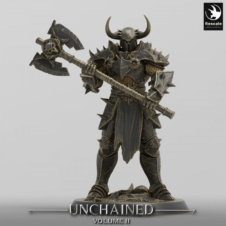 Unchained - Warrior - Stand - Big Axe