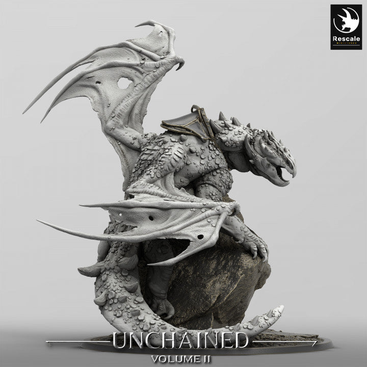 Unchained - Volcanic Dragon - Perch - Saddle