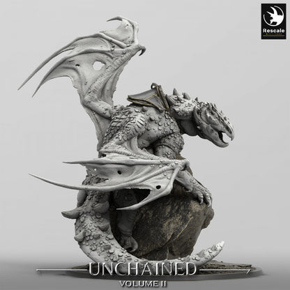 Unchained - Volcanic Dragon - Perch - Saddle