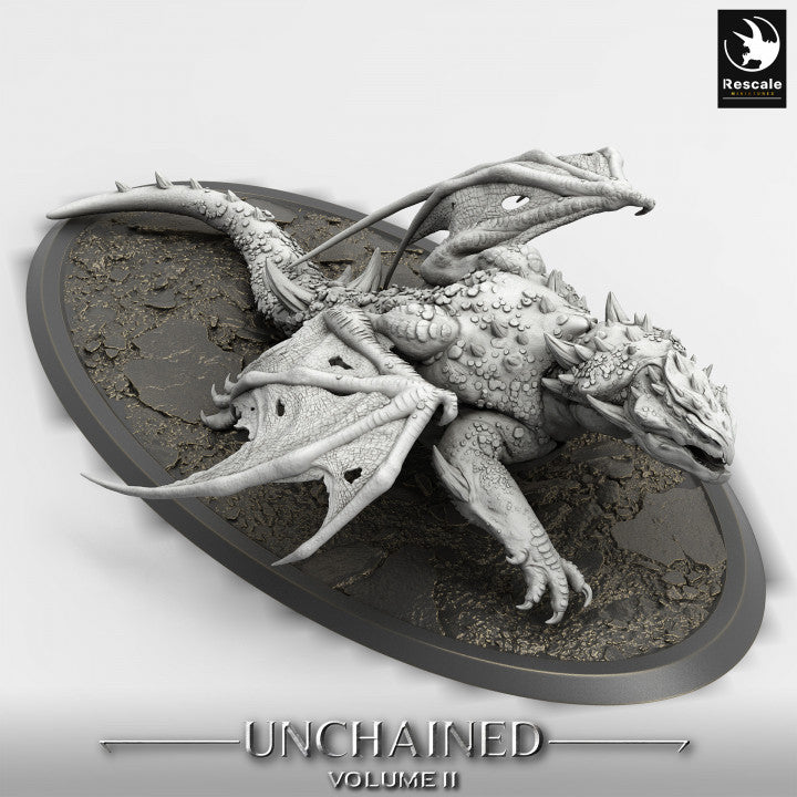 Unchained - Volcanic Dragon - Walk