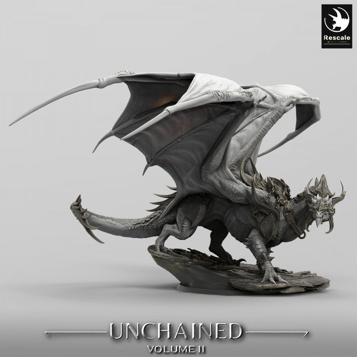Unchained - War Dragon - Stand - Saddle