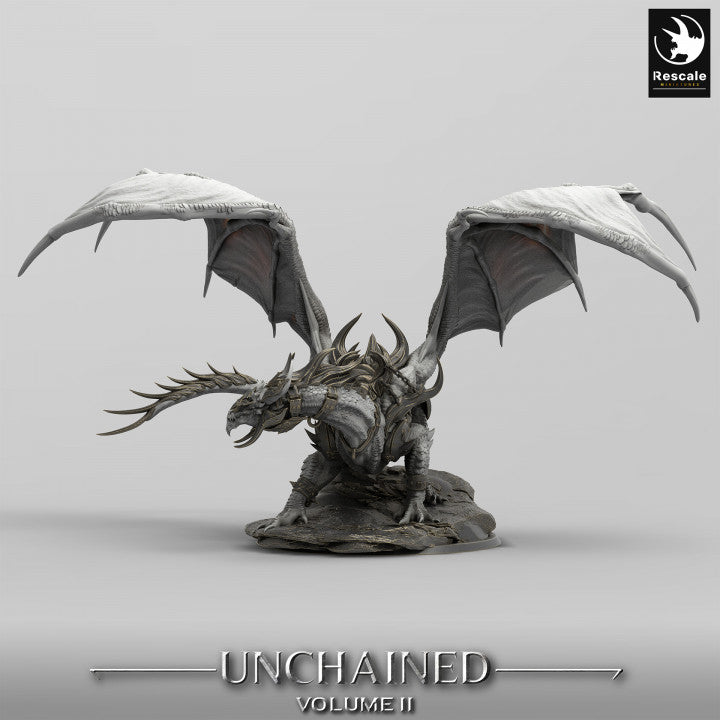 Unchained - War Dragon - Stand - Saddle