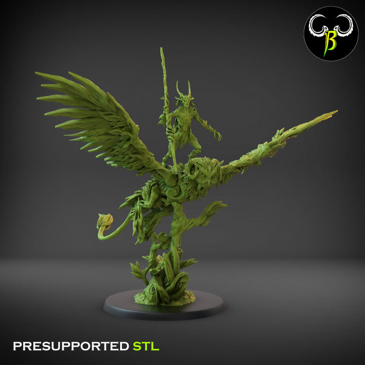 CB The Fae Wilds - Dryad Satyr Wind Rider - Lance 1