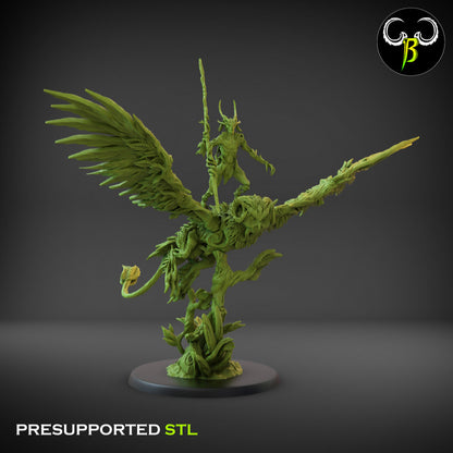 CB The Fae Wilds - Dryad Satyr Wind Rider - Lance 1