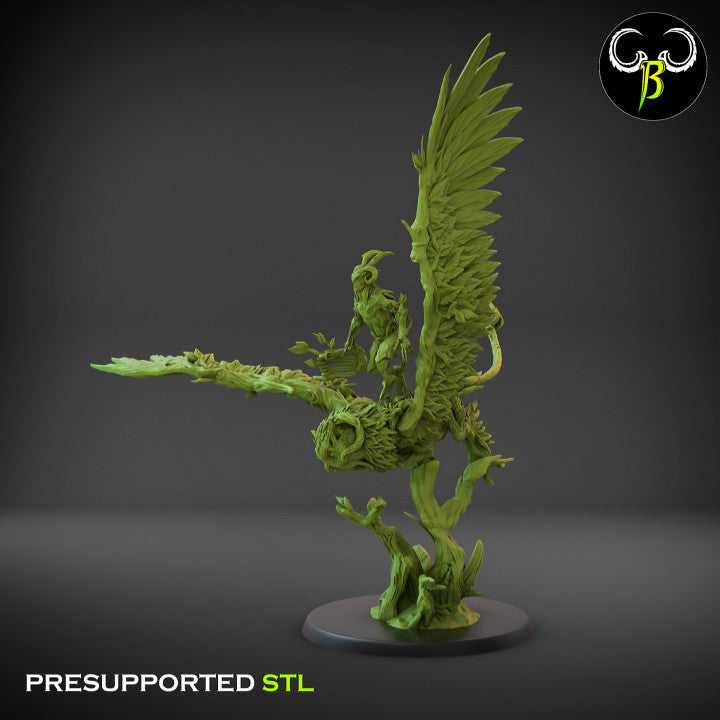 CB The Fae Wilds - Dryad Satyr Wind Rider - Lance - Music